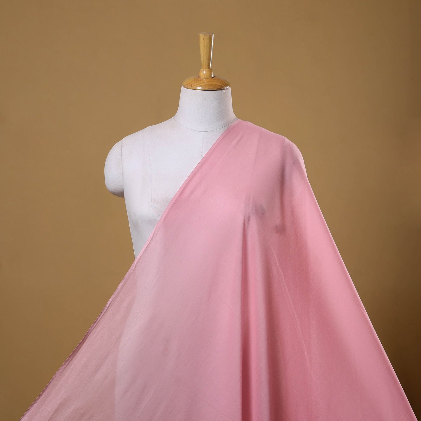 Prewashed mul cotton plain fabric 35 - handcrafted