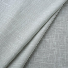 Prewashed slub cotton plain fabric 02 - handcrafted