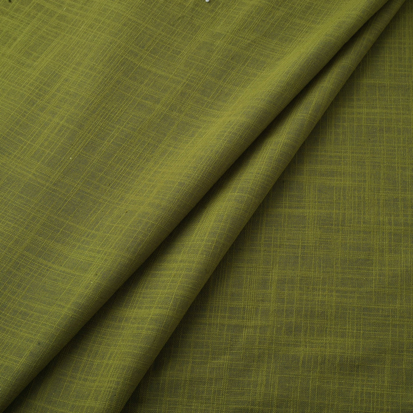 Prewashed slub cotton plain fabric 05 - handcrafted