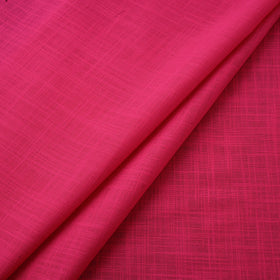 Prewashed slub cotton plain fabric 13 - handcrafted