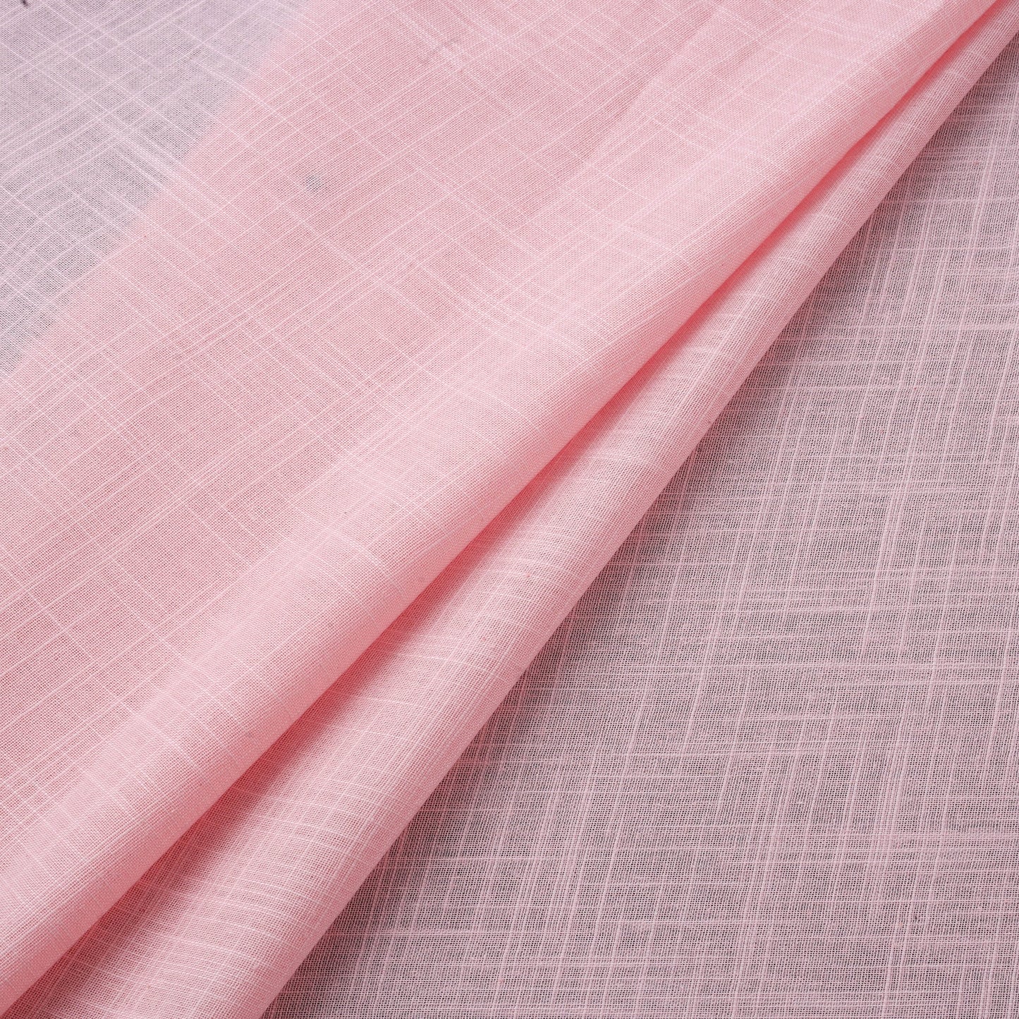 Prewashed slub cotton plain fabric 16 - handcrafted