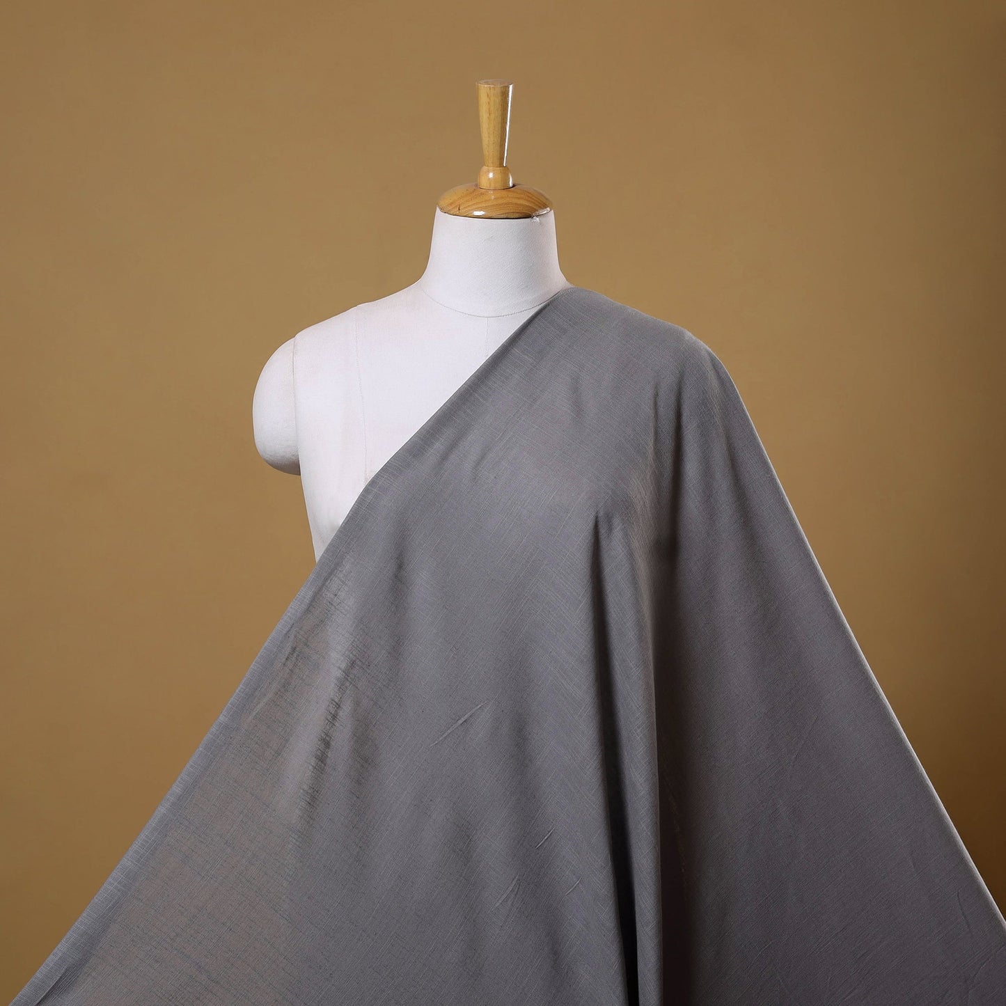 Prewashed slub cotton plain fabric 17 - handcrafted