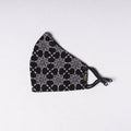  Ajrakh Block Printed Cotton 3 Layer Snug Fit Face Cover 