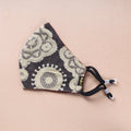 Ajrakh Block Printed Cotton 3 Layer Snug Fit Face Cover 