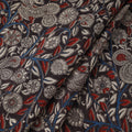 Printed cotton kalamkari fabric 26 - handcrafted