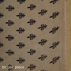 Printed cotton kalamkari saree 36 - handcrafted