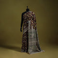 Printed cotton nellore kalamkari saree 03 - handcrafted