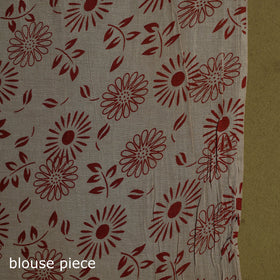 Printed cotton nellore kalamkari saree 06 - handcrafted