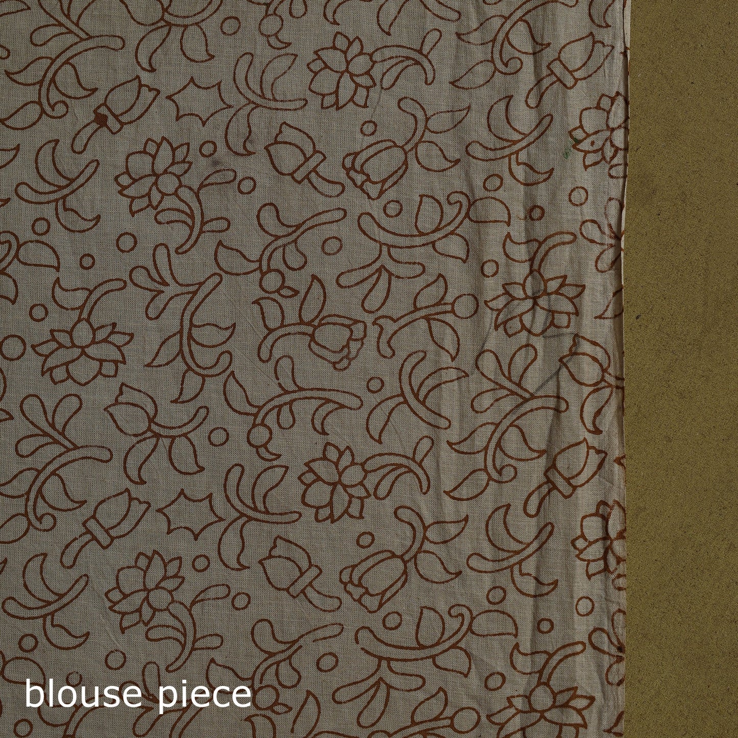 Printed cotton nellore kalamkari saree 13 - handcrafted