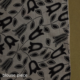 Printed cotton nellore kalamkari saree 15 - handcrafted