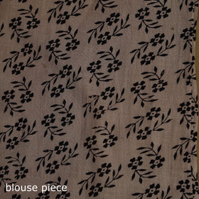 Printed cotton nellore kalamkari saree 19 - handcrafted