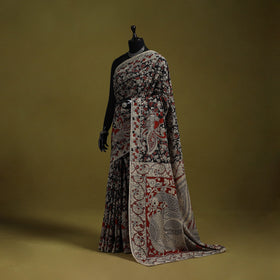 Printed cotton nellore kalamkari saree 21 - handcrafted