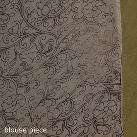 Printed cotton nellore kalamkari saree 22 - handcrafted