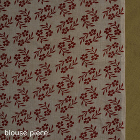 Printed cotton nellore kalamkari saree 24 - handcrafted