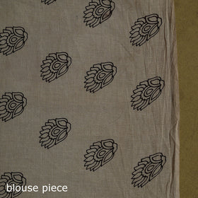 Printed cotton nellore kalamkari saree 25 - handcrafted
