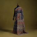 Printed cotton nellore kalamkari saree 28 - handcrafted
