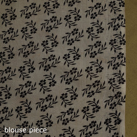 Printed cotton nellore kalamkari saree 29 - handcrafted