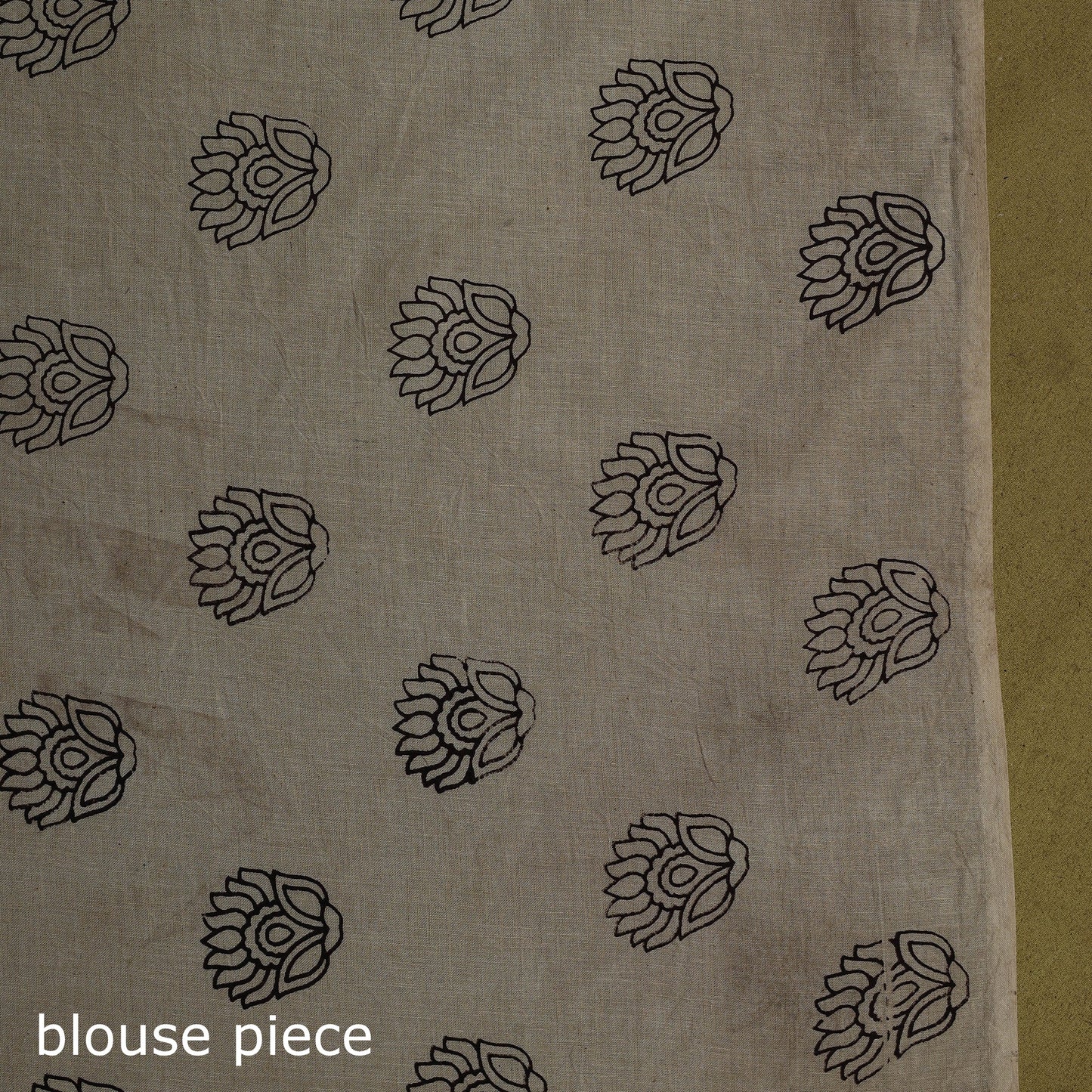 Printed cotton nellore kalamkari saree 35 - handcrafted