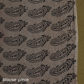 Printed cotton nellore kalamkari saree 37 - handcrafted