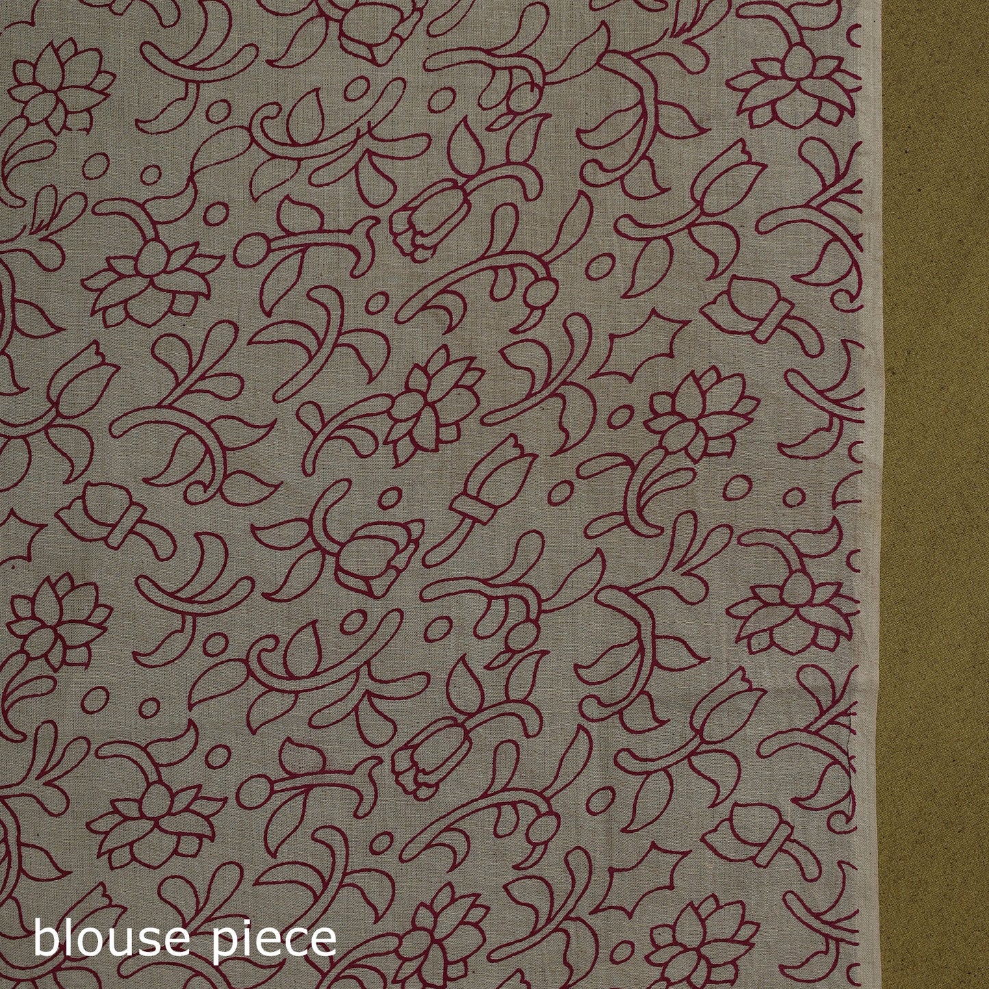 Printed cotton nellore kalamkari saree 41 - handcrafted