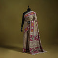 Printed cotton nellore kalamkari saree 41 - handcrafted