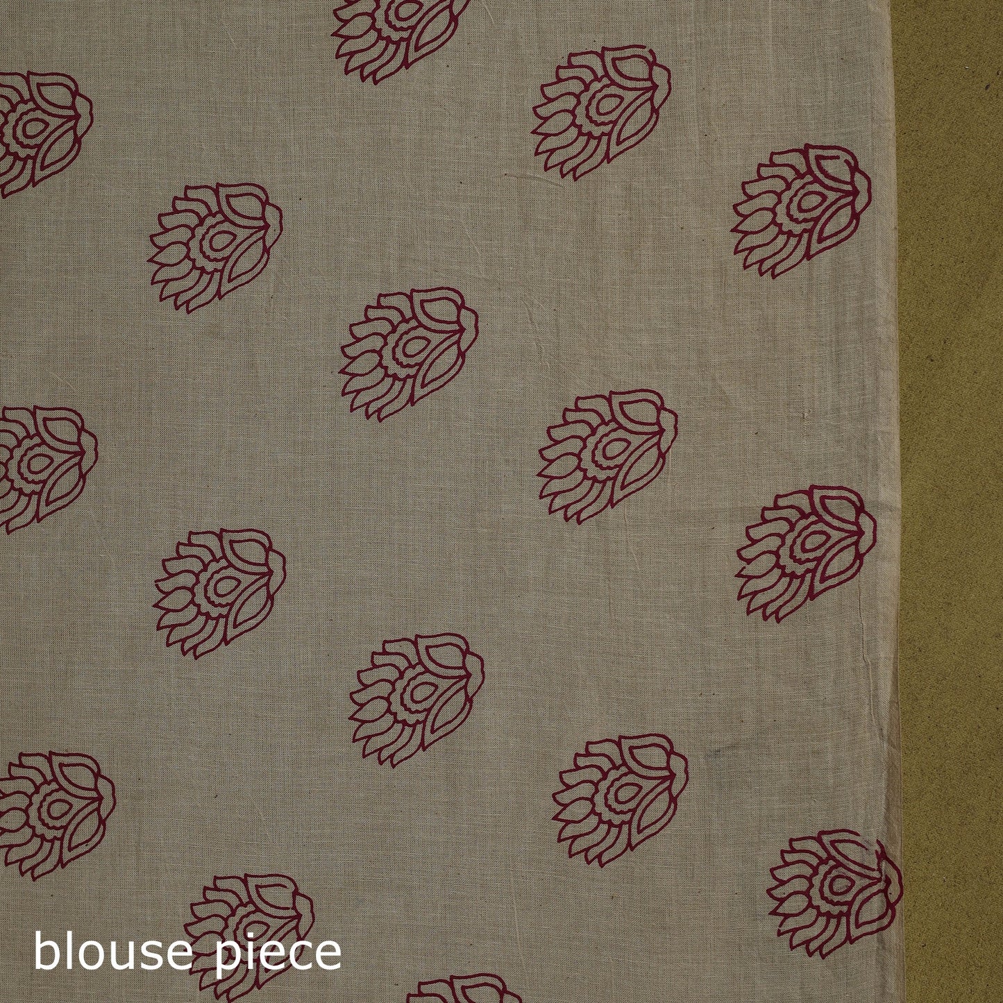 Printed cotton nellore kalamkari saree 42 - handcrafted