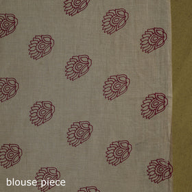 Printed cotton nellore kalamkari saree 42 - handcrafted