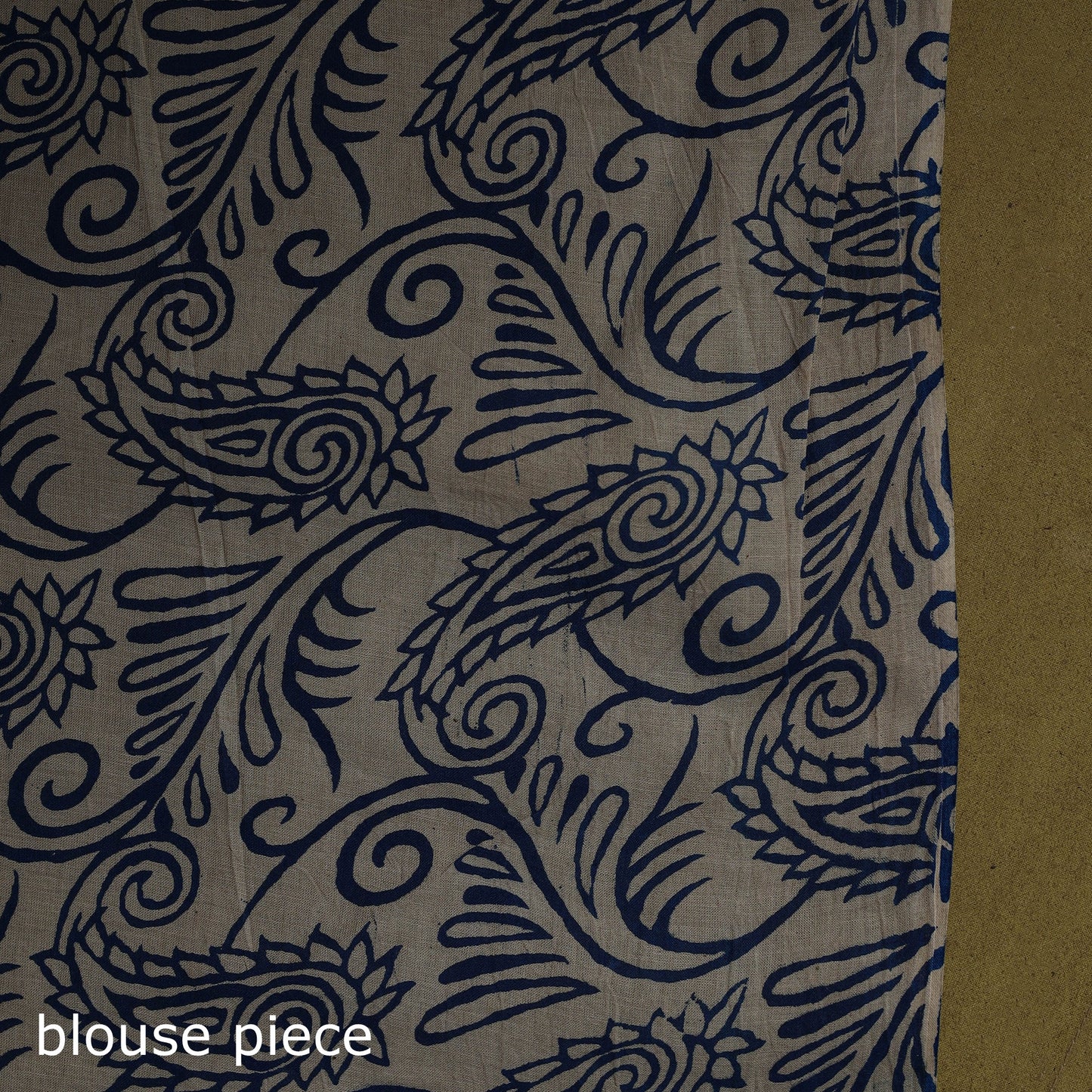 Printed cotton nellore kalamkari saree 44 - handcrafted