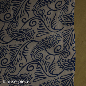 Printed cotton nellore kalamkari saree 44 - handcrafted