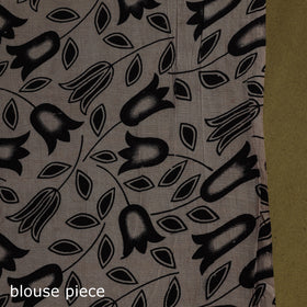 Printed cotton nellore kalamkari saree 45 - handcrafted