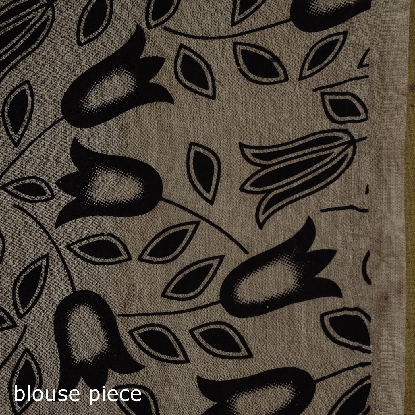 Printed cotton nellore kalamkari saree 46 - handcrafted