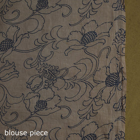 Printed cotton nellore kalamkari saree 50 - handcrafted