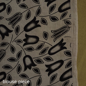 Printed cotton nellore kalamkari saree 52 - handcrafted