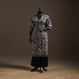 Printed cotton straight kalamkari kurta for women 20