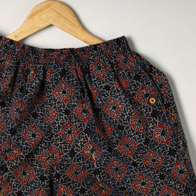 Buy Ajrakh Block Printed Cotton Unisex Boxer/Shorts Online at iTokri.com