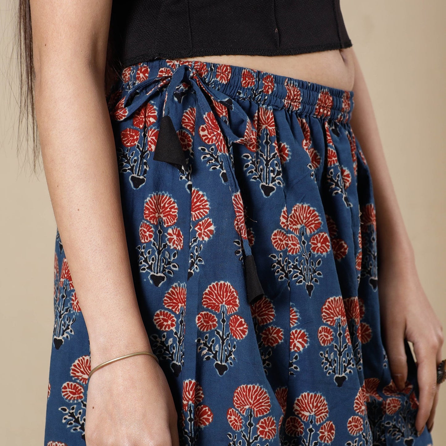 Ajrakh Flared Palazzo
