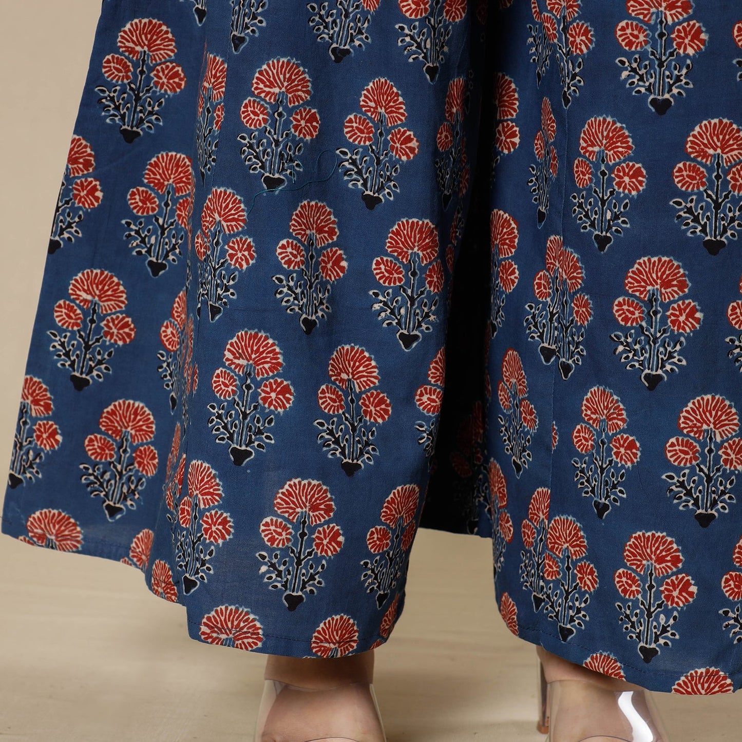 Ajrakh Flared Palazzo
