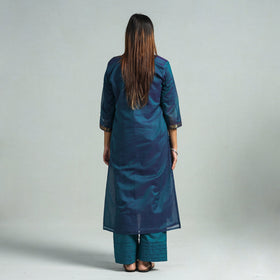 Buy Dharwad Cotton Kurta with Palazzo & Dupatta Set Online at iTokri.com