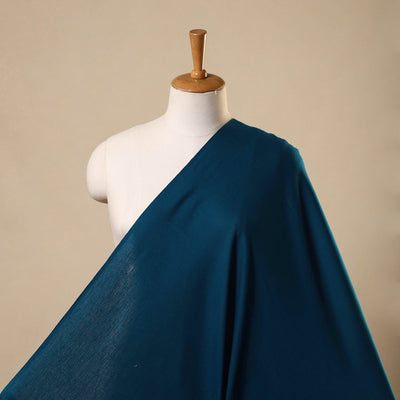 Prussian blue - flex cotton prewashed plain fabric 05