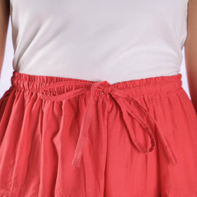 Buy Punch Pink Plain Cotton Women Salwar