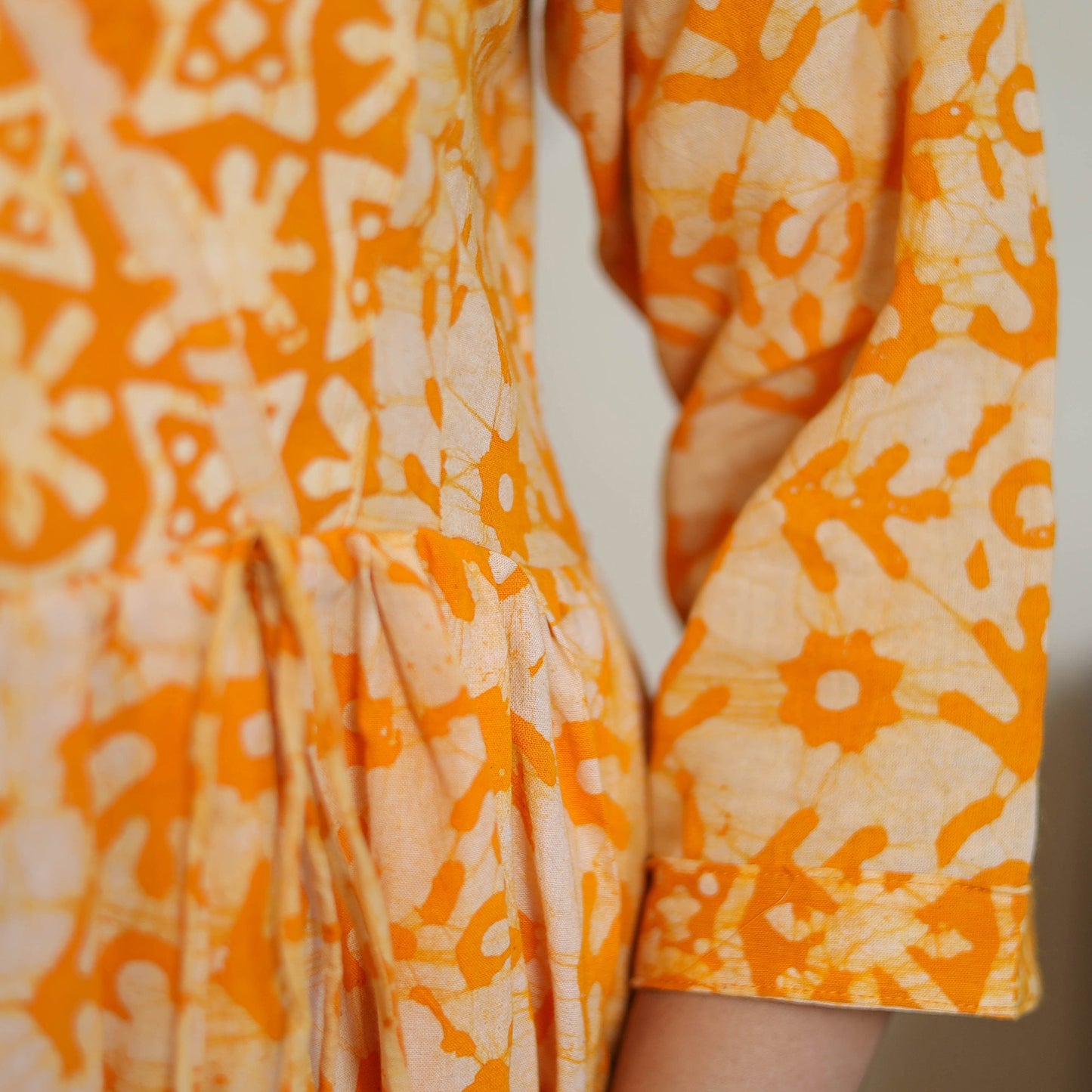 Buy Angrakha Batik Dress for Women Online in India