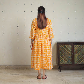 Buy Angrakha Batik Dress for Women Online in India