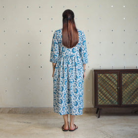 Buy Angrakha Batik Dress for Women Online in India