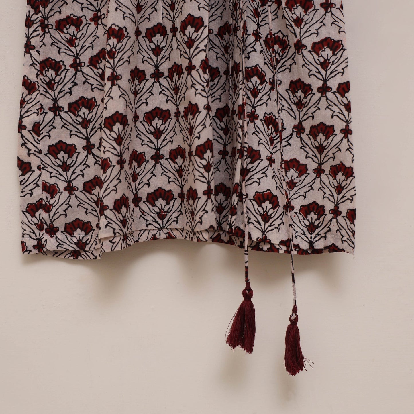 Pure cotton baby girls bagh angrakha dress (1-2 years) 04