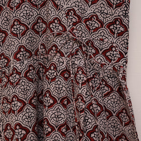 Pure cotton baby girls bagh angrakha dress (1-2 years) 07