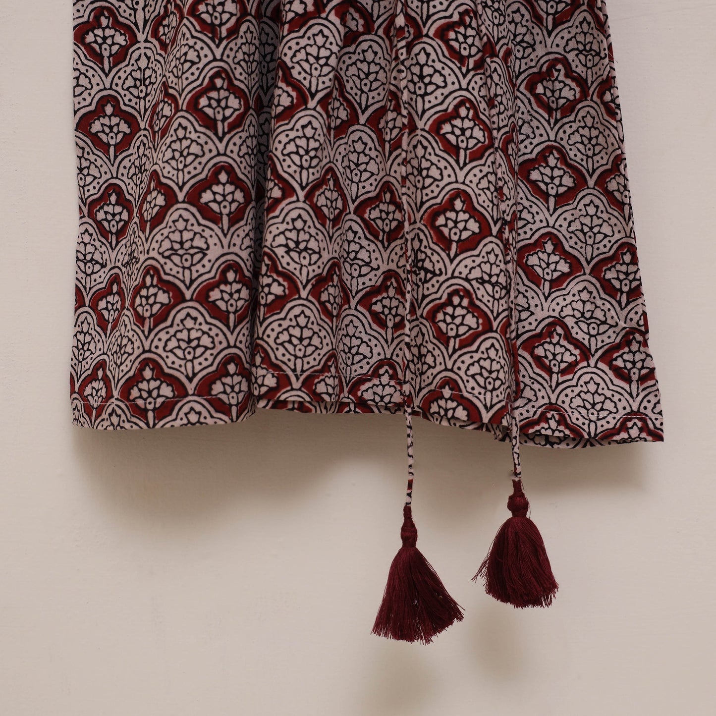 Pure cotton baby girls bagh angrakha dress (1-2 years) 07