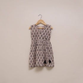 Pure cotton baby girls bagh angrakha dress (1-2 years) 14