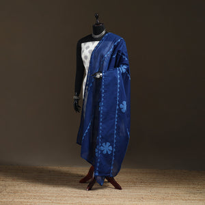 Pure cotton barmer cutwork applique dupatta 11 - handcrafted