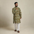  Buy Batik Print Cotton Kurta For Men Online in India