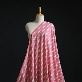 Pure cotton pochampally ikat fabric 02 - handcrafted